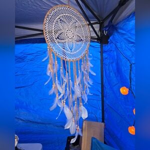 Bohemian Dreamcatcher with Feathers